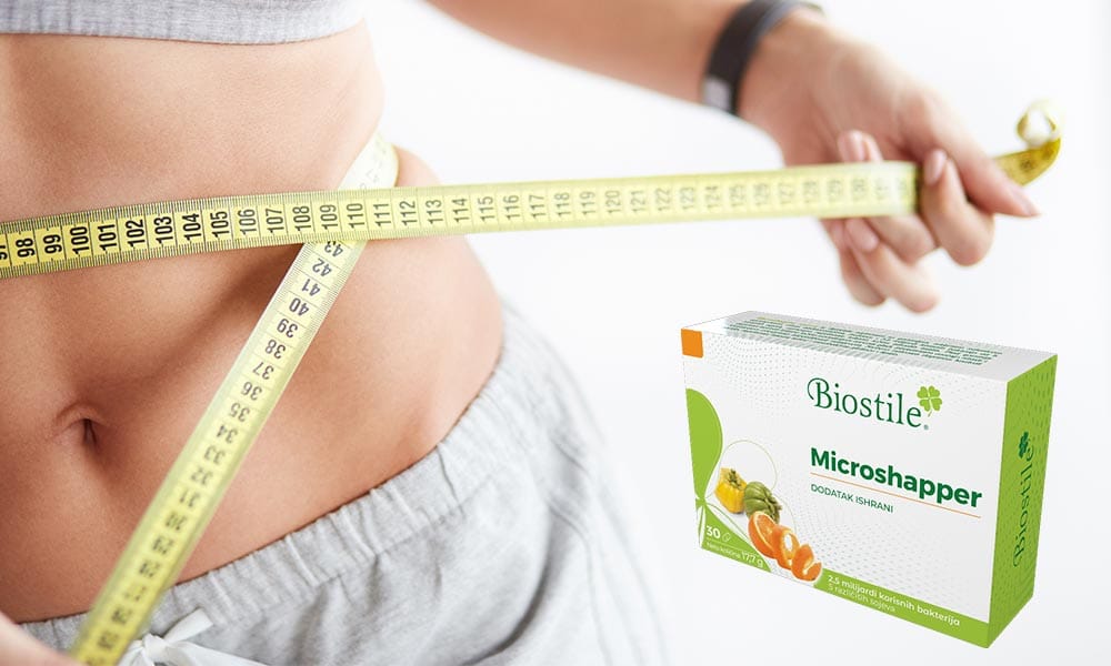 Microshapper sa vlaknima i probiotskim kulturama za brži metabolizam