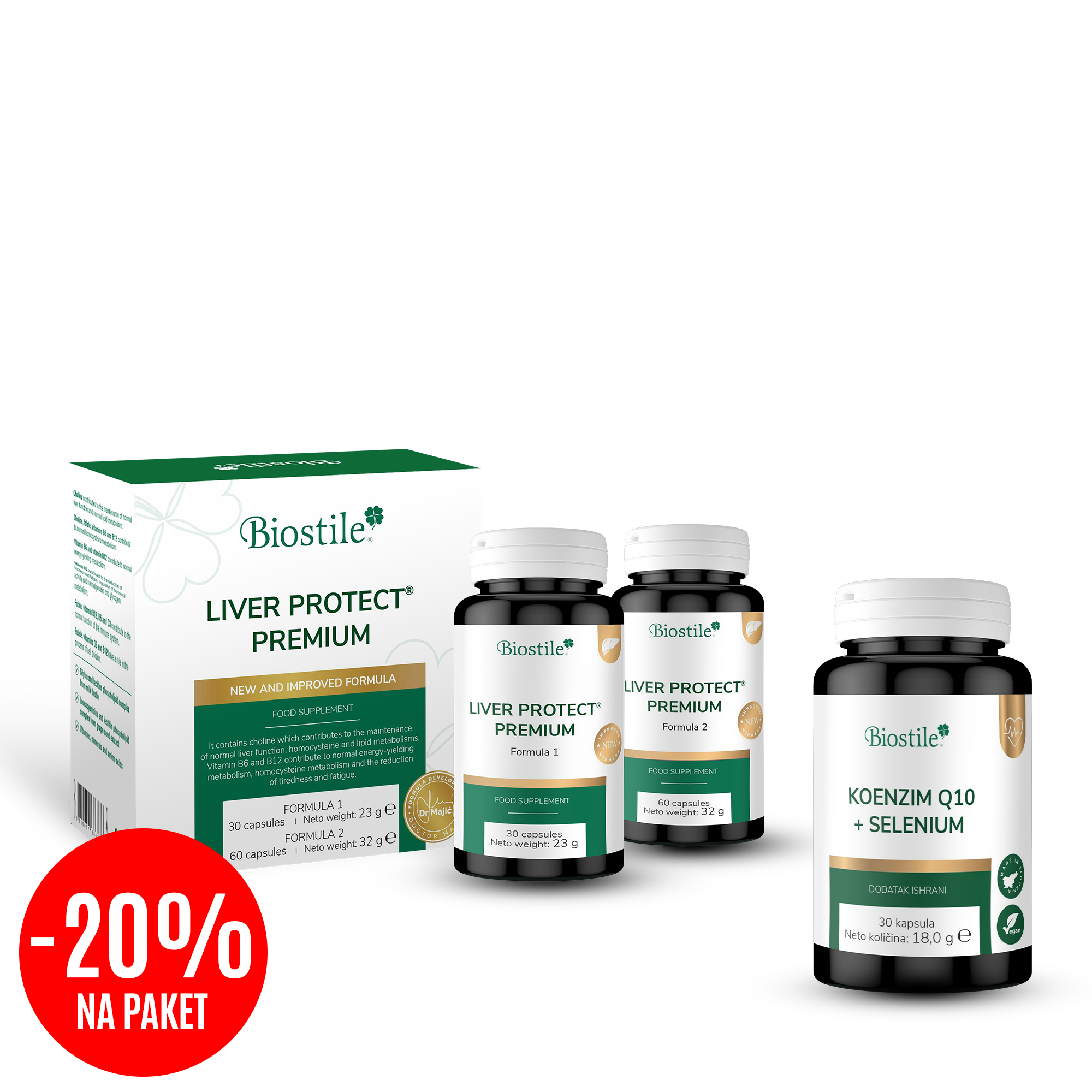 LIVER PREMIUM + KOENZIM Q10 (-20% NA PAKET)