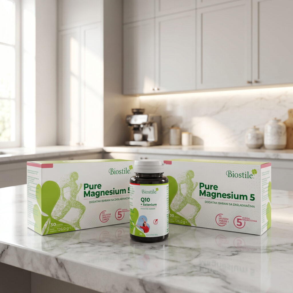 2× Pure Magnesium 5 + POKLON Q10 3 Mg q10