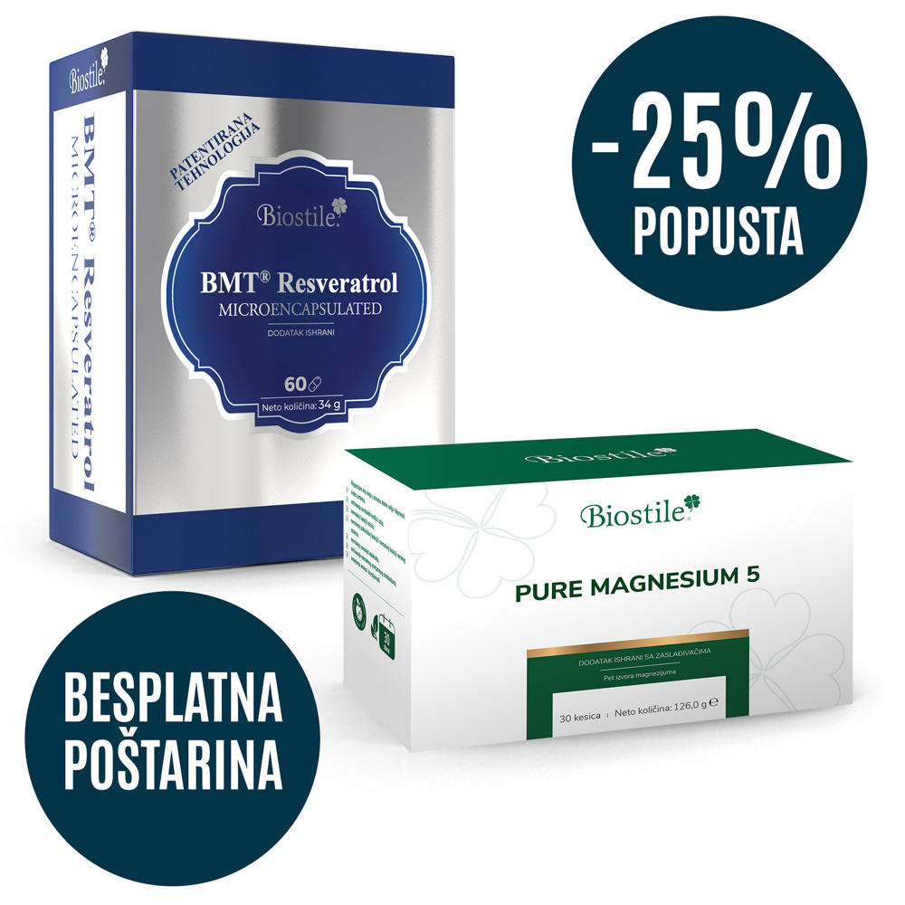 COLLAGEN POWDER - KOLAGEN BEZ KONKURENCIJE 8 BMT® Resveratrol + Pure Magnesium (-25%)